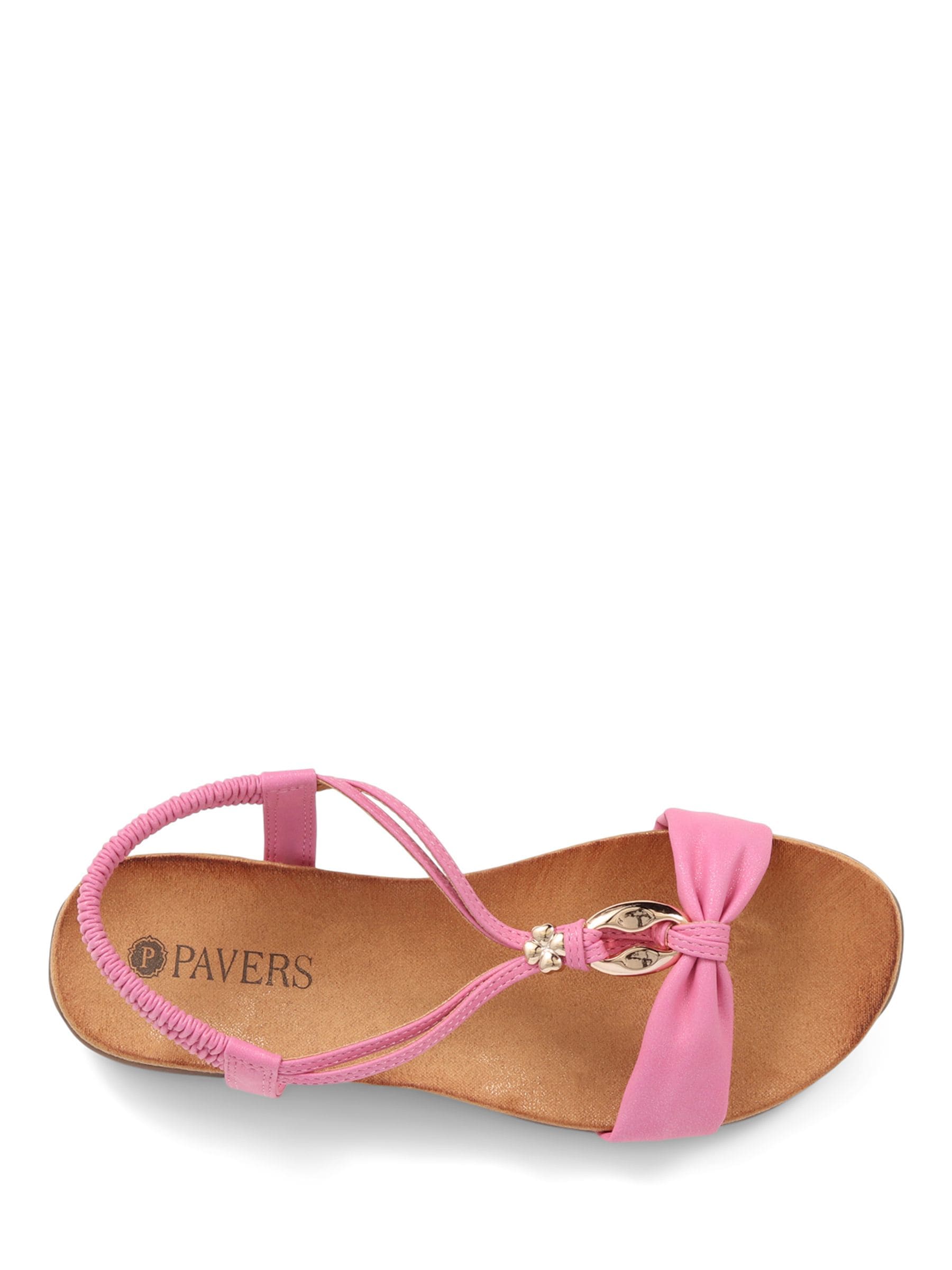 Buy Pavers Pink Flat Strappy Sandals from the Next UK online shop