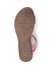 Pavers Pink Flat Strappy Sandals - Image 5 of 5