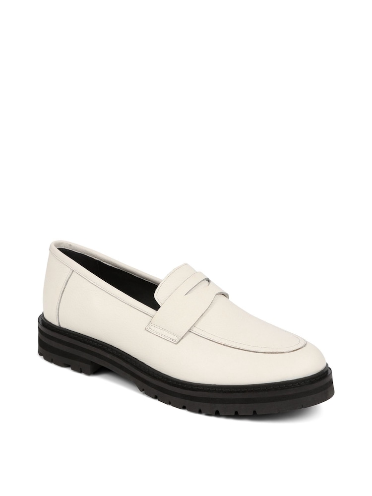 Bela - Usnjeni mokasini Jones Bootmaker Dara2 - Slika 2 iz 5