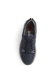 Pavers Navy Blue Bungee Lace Trainers - Image 4 of 5