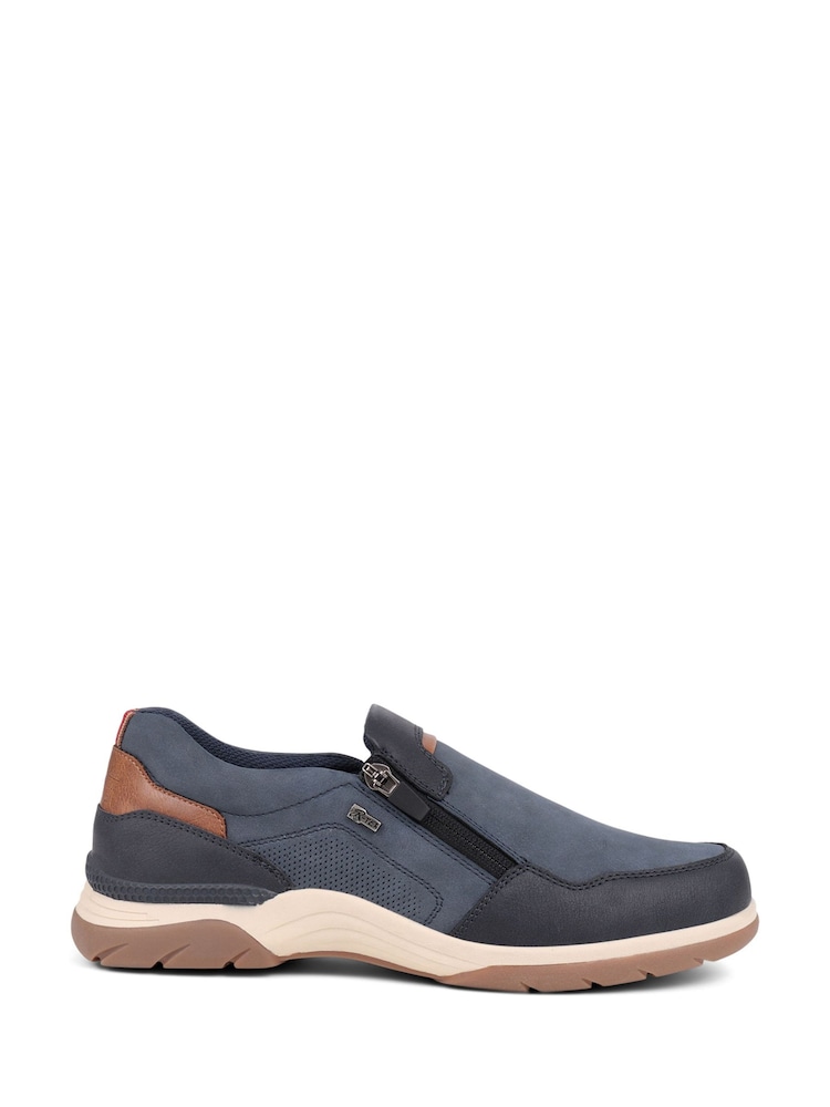 Pavers Khaki Zip-Up Trainers - Image 1 of 5 Pavers Khaki Zip-Up Trainers - Image 1 of 5