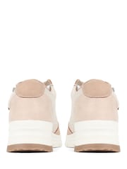 Pavers Pink Pavers Grey Chunky Lace-Up Trainers - Image 3 of 5