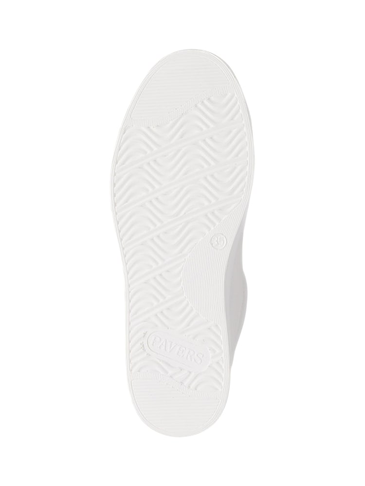 Pavers White Pavers Dual Fasten White Trainers - Image 6 of 6