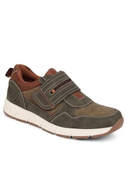 Pavers Green Pavers Green Touch-Fasten Trainers - Image 5 of 6