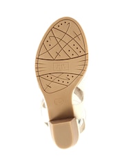 Pavers White Pavers Grey Adjustable Block Heel Sandals - Image 5 of 5
