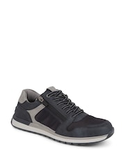 Pavers Navy Pavers Lace-Up Trainers - Image 2 of 5