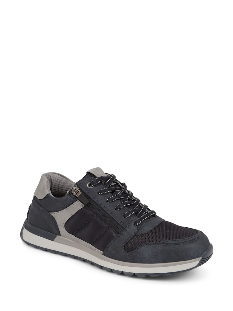Azul marino - Zapatillas de deporte con cordones de Pavers - Imagen 2 de 5 Azul marino - Zapatillas de deporte con cordones de Pavers - Imagen 2 de 5
