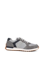 Gris - Zapatillas de deporte con cordones de Pavers - Imagen 2 de 6