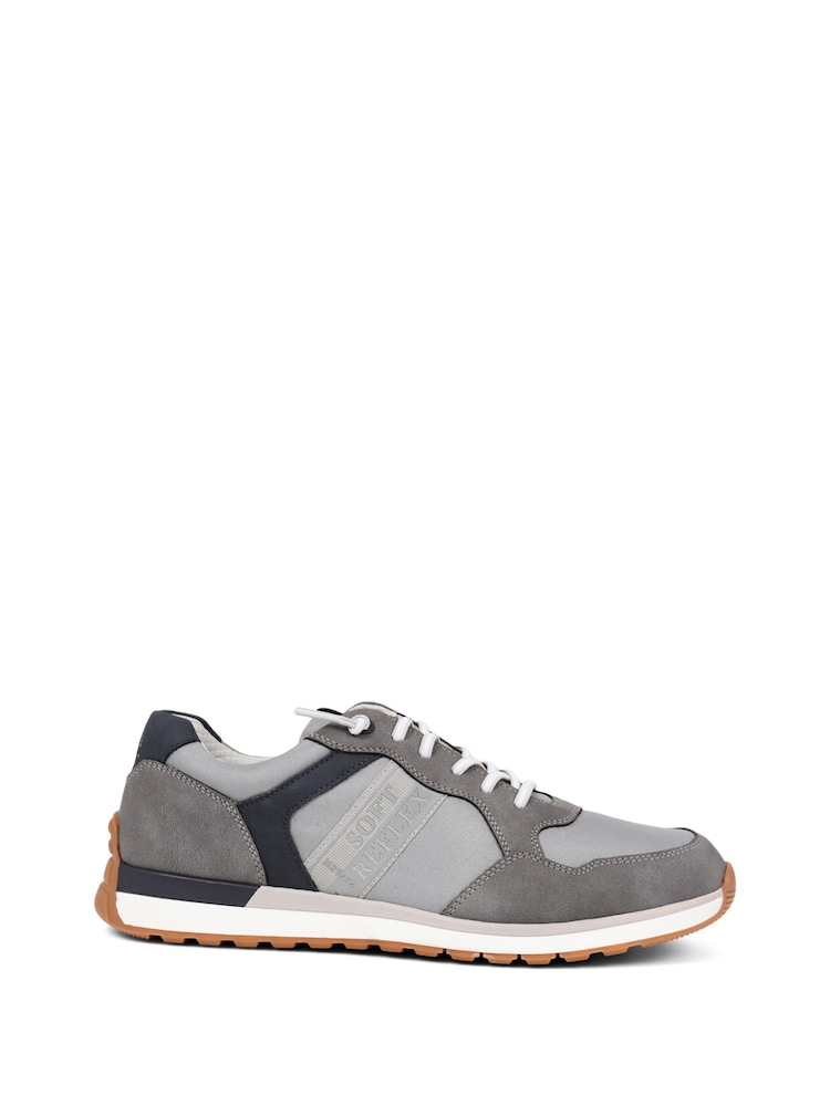 Gris - Zapatillas de deporte con cordones de Pavers - Imagen 2 de 6