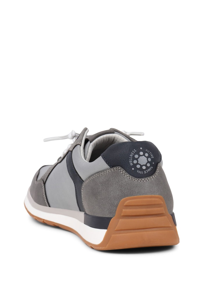 Gris - Zapatillas de deporte con cordones de Pavers - Imagen 6 de 6
