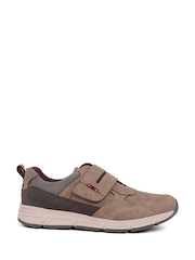 Pavers Taupe Toch-Fasten Trainers - Image 3 of 6
