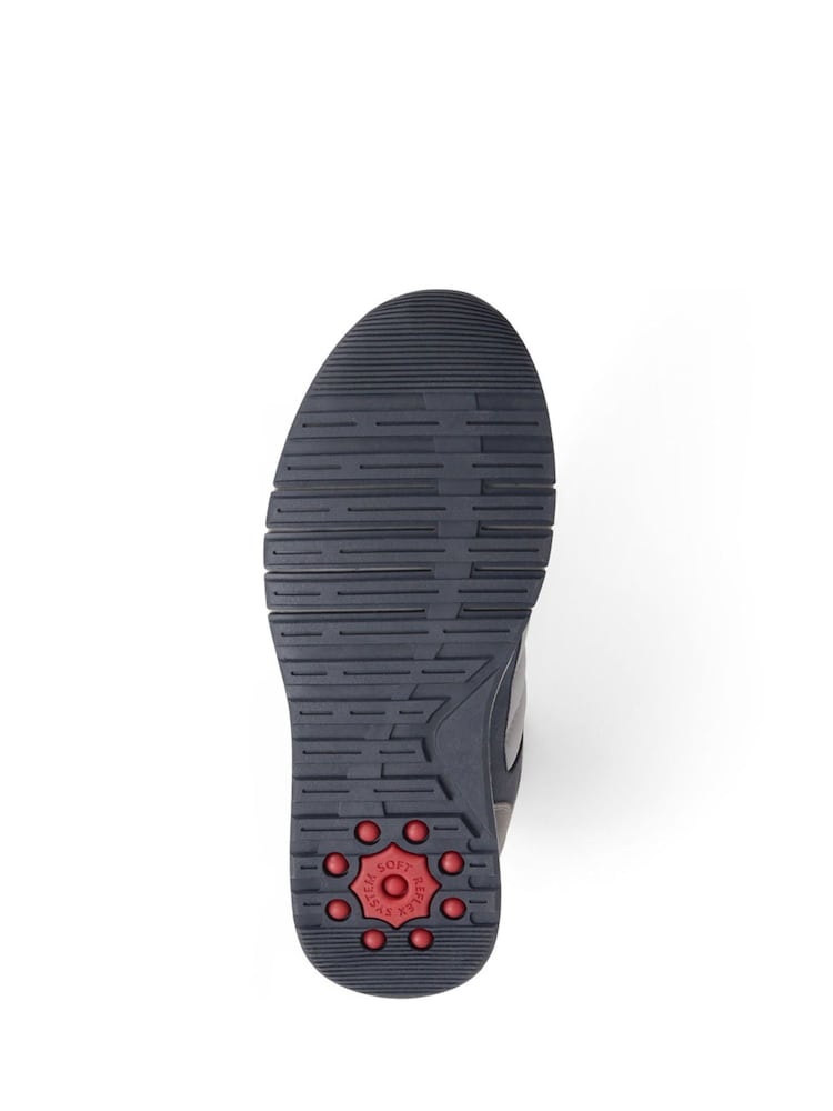 Pavers Grey Pavers Lace-Up Trainers - Image 5 of 5