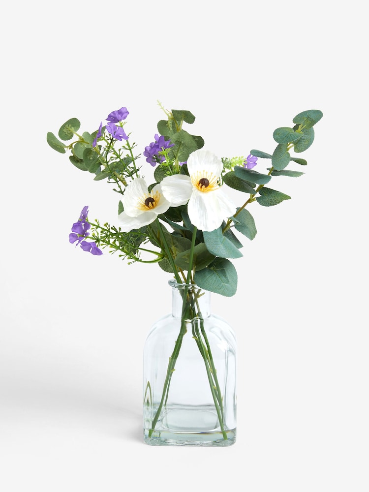Multi Artifical Squattle Floral Arrangement - Image 3 of 3