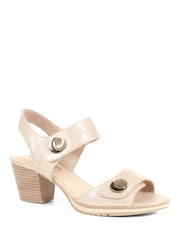 Pavers Grey Pavers Grey Adjustable Block Heel Sandals - Image 1 of 5