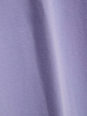 River Island Purple Girls Deep Waistband Kickflare 100% Cotton Trousers - Image 3 of 3