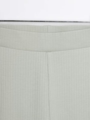 River Island dekleta 100% Cotton Rib Kickflare hlače 2 komplet - Slika 4 iz 4
