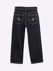 River Island Blue Straight Fit Boys Denim 100% Cotton Jeans - Image 2 of 4