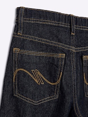 River Island Blue Straight Fit Boys Denim 100% Cotton Jeans - Image 4 of 4
