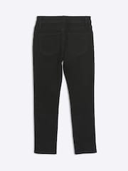 River Island Black Boys Relaxed Skinny Jeans - Image 2 of 4
