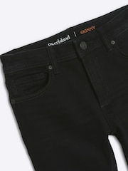 River Island Black Boys Relaxed Skinny Jeans - Image 4 of 4