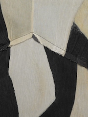 Jigsaw Black Abstract Sleeveless Dress - Image 7 of 7