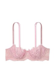 Victoria's Secret Chalk Rose Pink Unlined Balcony Twinkle Strap Bra - Image 3 of 3