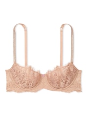 Victoria's Secret Praline Nude Unlined Balcony Twinkle Strap Bra - Image 3 of 3
