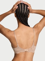 Victoria's Secret Praline Nude Push Up Twinkle Strap Bra - Image 2 of 3