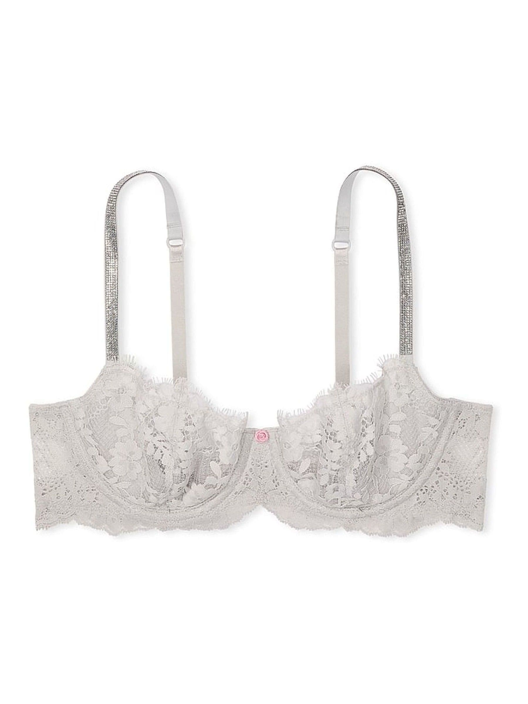 Buy Victoria's Secret Silver Pearl Grey Unlined Balcony Twinkle
