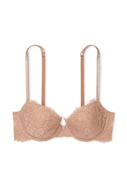 Victoria's Secret Praline Nude Lightly Lined Demi Twinkle Strap Bra - Image 3 of 4