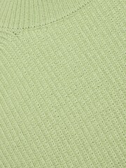 Jigsaw Green Cotton Blend Crew Tank Top - Image 7 of 7