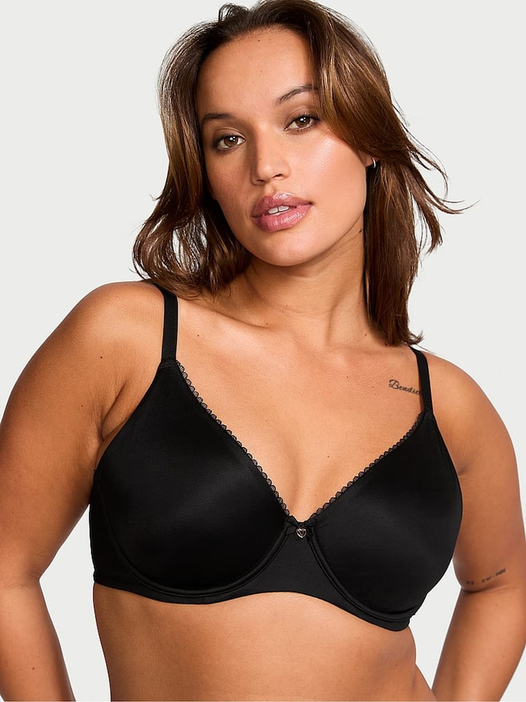 Victoria's Secret Black Minimiser Invisible Lift Bra - Image 1 of 4