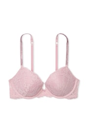 Victoria's Secret Chalk Rose Pink Push Up Twinkle Strap Bra - Image 3 of 3