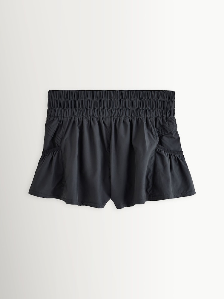 FP Movement Black Get Your Flirt On Shorts - Image 2 of 4 FP Movement Black Get Your Flirt On Shorts - Image 2 of 4