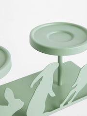 Green Large Hare Candelabra - Image 6 of 6