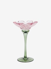 Glass Flower Tea Light Holder - Изображение 4 из 5