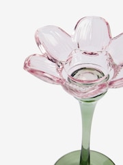 Glass Flower Tea Light Holder - Изображение 5 из 5