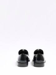 River Island Black Patent Derby Shoes - Image 3 of 5