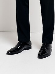 River Island Black Patent Derby Shoes - Image 5 of 5