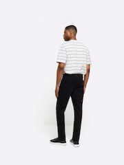 River Island Black Tapered Stretch Jeans - Image 3 of 8