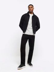 River Island Black Tapered Stretch Jeans - Image 4 of 8
