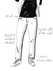 River Island Black Tapered Stretch Jeans - Image 8 of 8