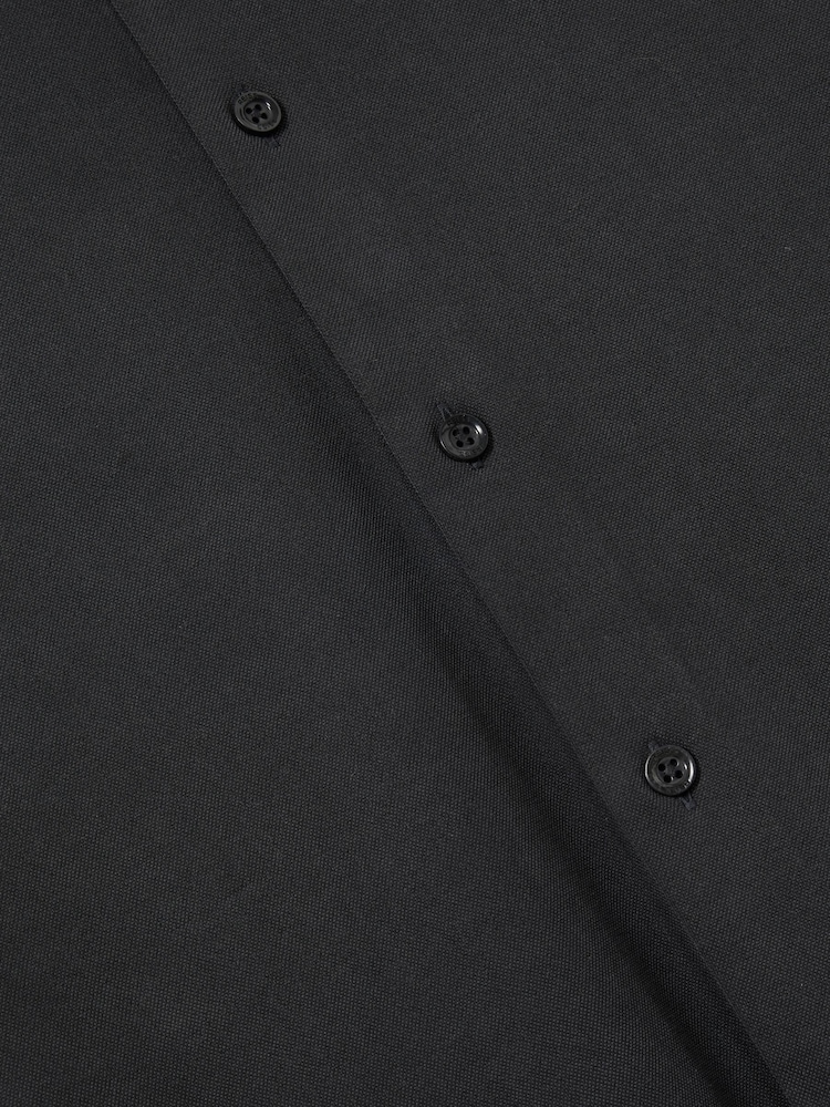 Reiss Black Robbie Modal-Blend Shirt - Image 5 of 5