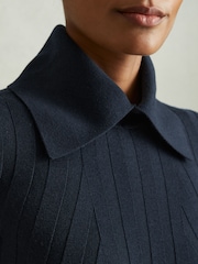 Reiss Winter Ribbed Guler Pulover - Image 3 of 6