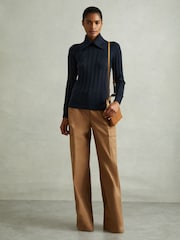 Reiss Winter Ribbed Guler Pulover - Image 5 of 6