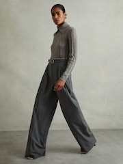 Reiss Winter Ribbed Guler Pulover - Image 1 of 5