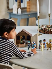 JoJo Maman Bébé Wooden Nativity Set - Image 1 of 2