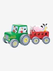 JoJo Maman Bébé Farm Tractor Trailer - Image 1 of 2