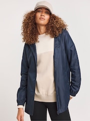 JD Williams Navy Blue Packaway Jacket - Image 1 of 4