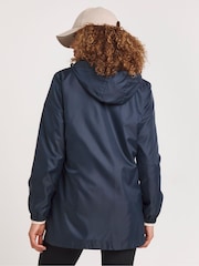 JD Williams Navy Blue Packaway Jacket - Image 3 of 4